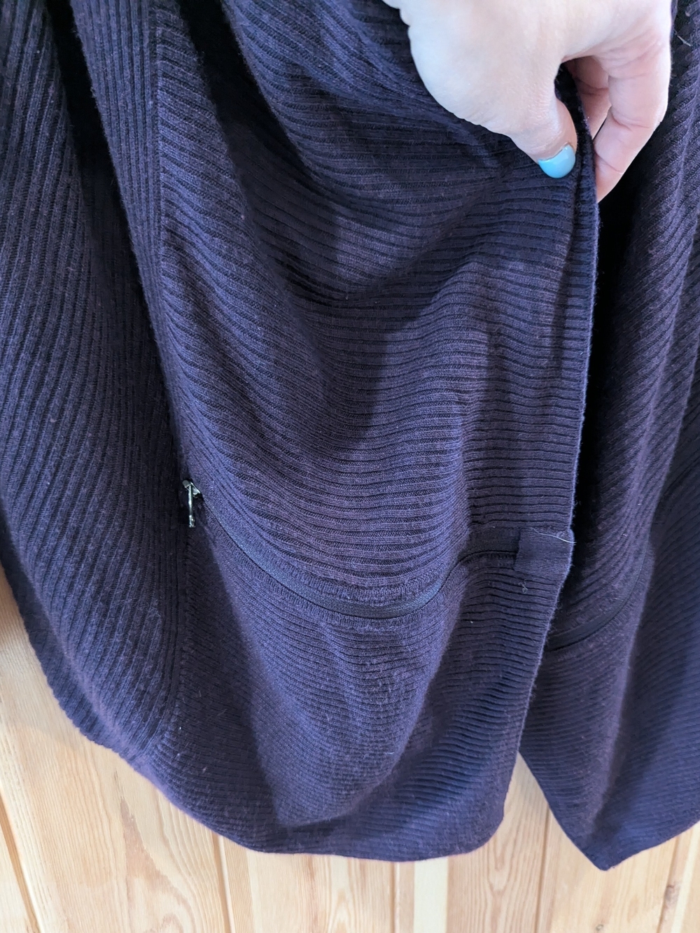 Lululemon Ribbed Waterfall Cardigan - Picture 6 of 8